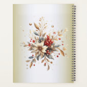 Moderne Vakantiebloemen Planner (Achterkant)