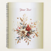 Moderne Vakantiebloemen Planner (Voorkant)