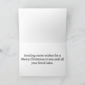 Moderne vakantiefoto sjabloon Vrolijk kerstfeest (Binnen)