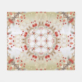 Moderne vakantiefoto's Fleece Deken (Voorkant (Horizontaal))