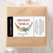 Moderne vakantieproduct etiket (Insitu)