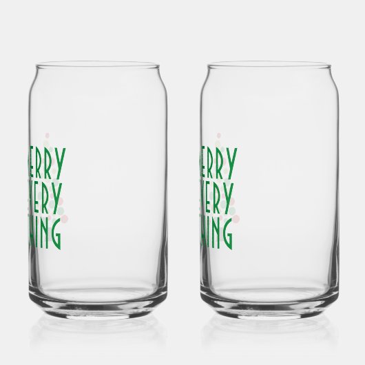 Moderne Vakantievakantiegboom Blikvorm Glas (Links)