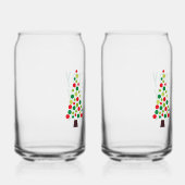 Moderne Vakantievakantiegboom Blikvorm Glas (Rechts)