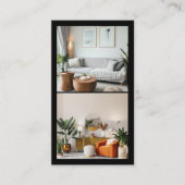 Moderne vakantieverhuur Aangepast Afbeelding Visitekaartje (Voorkant)