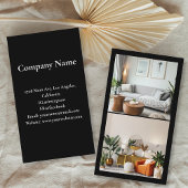 Moderne vakantieverhuur Aangepast Afbeelding Visitekaartje