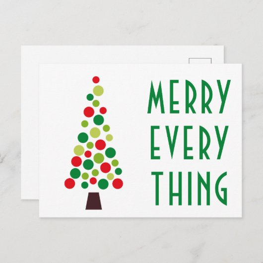 Moderne Vakantievorming Briefkaart (Voorkant / Achterkant)