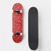 Moderne Valentijn Liefde Valentijnsdag Skateboard (Voorkant)