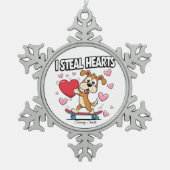 Moderne Valentijn Ornamenten voor Vriendin Gifts (Voorkant)