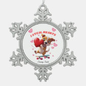 Moderne Valentijn Ornamenten voor Vriendin Gifts (Voorkant)