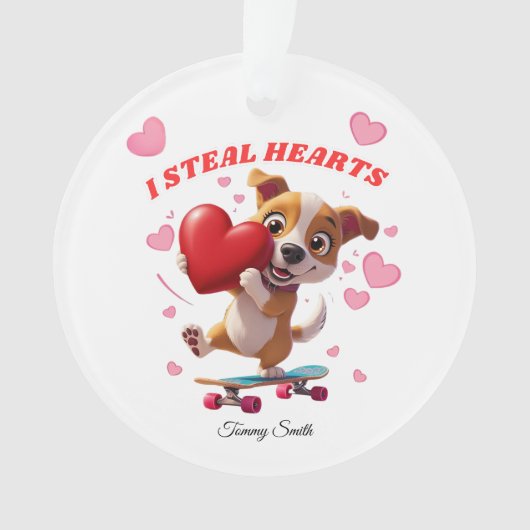 Moderne Valentijn Ornamenten voor Vriendin Gifts (voorkant)