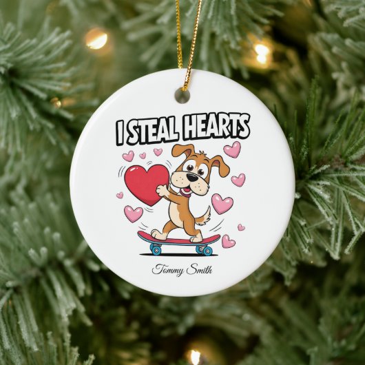 Moderne Valentijn Ornamenten voor Vriendin Gifts (Boom)