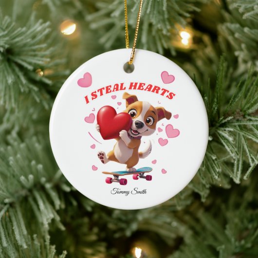 Moderne Valentijn Ornamenten voor Vriendin Gifts (Boom)