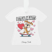 Moderne Valentijn Ornamenten voor Vriendin Gifts (voorkant)