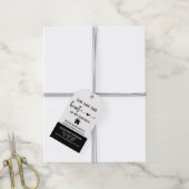 Moderne Valentijn voor de promotie van Real Estate Cadeaulabel (Met Touw)