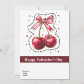 moderne Valentijnsdag fotokaart, eenvoudige Valent Feestdagenkaart (Voorkant)