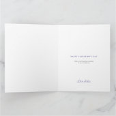 Moderne Valentijnsdag Gradient Ombré  Kaart (Binnen)