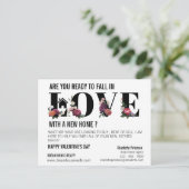 Moderne Valentijnsdag Realtor Farming Promotional Feestdagenkaart (Staand voorkant)