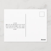 Moderne Valentijnsdag voor gemengde harten Briefkaart (Achterkant)