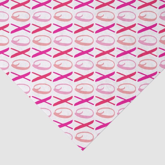 Moderne Valentijnsdag voor kruiden en kuilen (XOXO Tissuepapier (Detail)