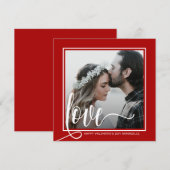 Moderne Valentijnsdag voor liefdesscript (Voorkant / Achterkant)