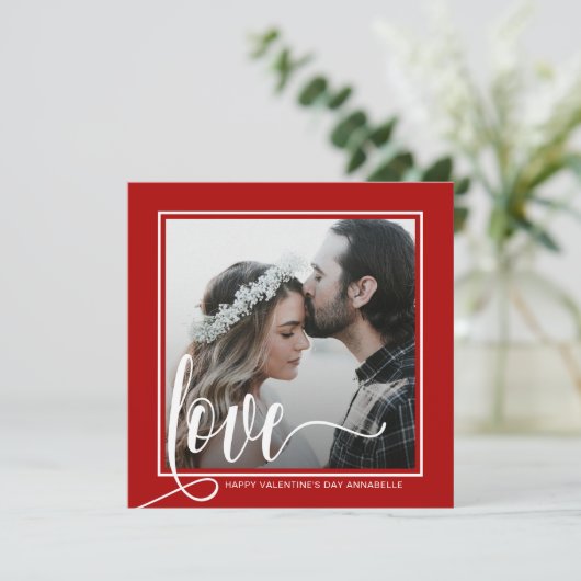 Moderne Valentijnsdag voor liefdesscript (Staand voorkant)