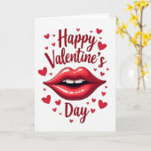 Moderne Valentijnskaart Kaart (Gele Bloem)