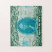 Moderne valuta V Legpuzzel (Verticaal)