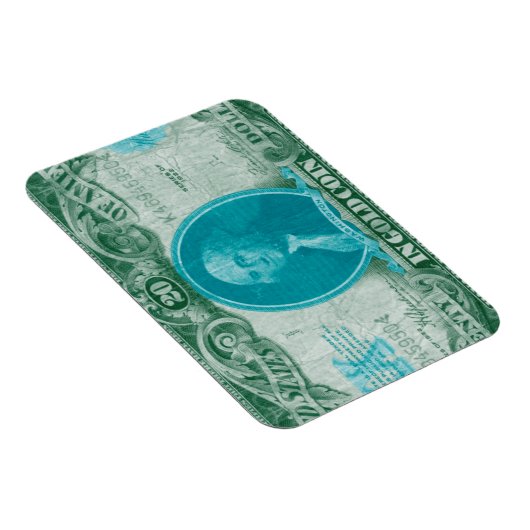 Moderne valuta V Magneet (Rechterzijde)