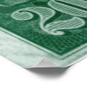 Moderne valuta V Poster (Hoek)