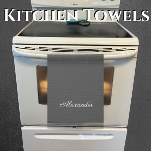 Moderne vaste steenkool theedoek