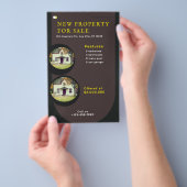 Moderne vastgoedflyer flyer (Hand)