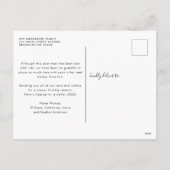 Moderne Vaxxed tot 2021 kerstfoto Feestdagenkaart (Achterkant)