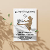 Moderne vechtsporten Karate Kids Verjaardag Kaart