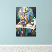 Moderne veelkleurige acryl Shakespeare Print (Insitu (Houten vloer))