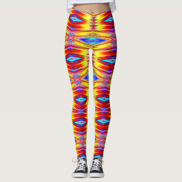 Moderne veelkleurige klassieker "Ratti_Creative_Ar Leggings