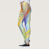 Moderne veelkleurige klassieker "Ratti_Creative_Ar Leggings (Links)