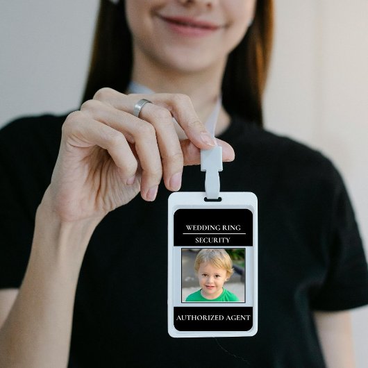 Moderne Veiligheidsbadge voor Ringendrager - ringe Badge