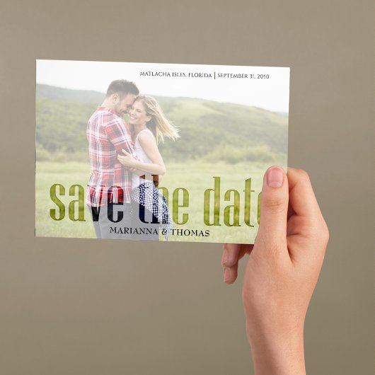 Moderne Vellum Simple Elegant Photo QR Code Websit Save The Date