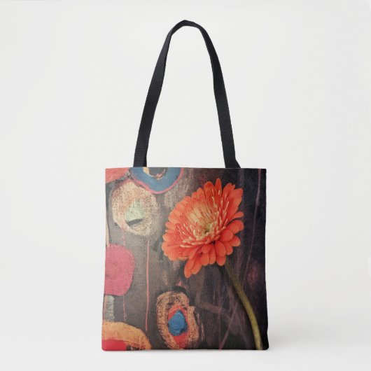 Moderne ventilatorkracht-Canvas tas (Voorkant)
