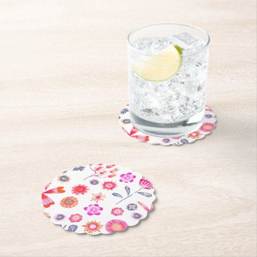 Moderne ventilatortuin kartonnen onderzetters (Insitu)