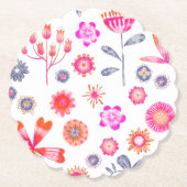 Moderne ventilatortuin kartonnen onderzetters (Voorkant)