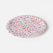 Moderne ventilatortuin papieren bordje (Gekanteld)