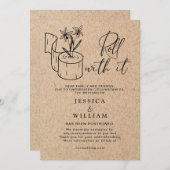 Moderne verandering van Datum Uitgestelde Geannule Kaart (Voorkant / Achterkant)