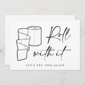 Moderne verandering van Datum Uitgestelde Geannule Kaart (Voorkant / Achterkant)