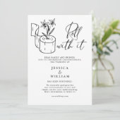 Moderne verandering van Datum Uitgestelde Geannule Kaart (Staand voorkant)