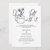 Moderne verandering van Datum Uitgestelde Geannule Kaart (Voorkant / Achterkant)