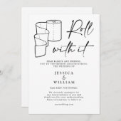 Moderne verandering van Datum Uitgestelde Geannule Kaart (Voorkant / Achterkant)