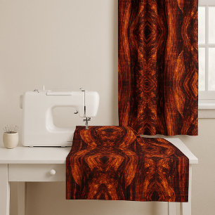 Moderne verbinding met koper en zwart, fractal stof