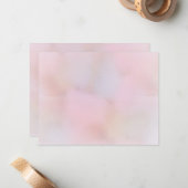 Moderne verbluffende pasta-kleuren: lege Sjabloon (Voorkant / Achterkant in situ)