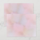 Moderne verbluffende pasta-kleuren: lege Sjabloon (Voorkant / Achterkant)